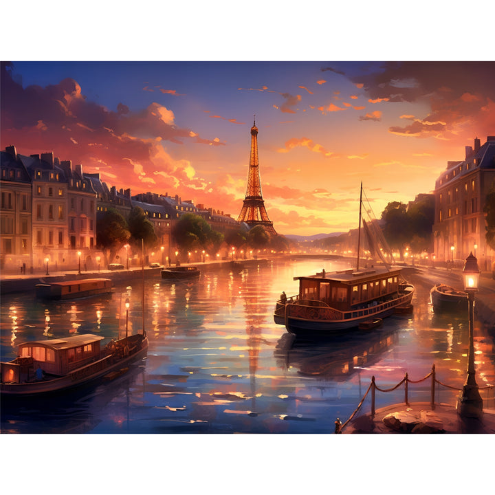 Sunset Soiree in the City of Light